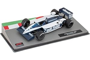 OPO 10 - Coche de Fórmula 1 1:43 Compatible con BRABHAM BT55# 7 Riccardo Patrese 1986 (FD110)