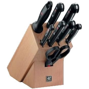 WMF Spitzenklasse Plus Messerblock mit Messerset, 6-teilig