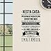 Produktbild Wmbz Portugiesische Hausregeln   Wandaufkleberdekoration, Portugiesische Wandtattoos Nesta Casa Em Vinil Autocolante57X93Cm