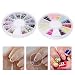 Anself Professional Nail Art Manicure Kits Decoration UV Gel Tool Brush Remover Nail Tips Glue Acrylic Kits DIY Set