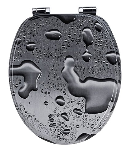 EISL Holzkern WC-Sitz GREY STEEL mit Absenkautomatik, EDRD04SC