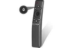 Alkia Universal-Sprachfernbedienung kompatibel mit Samsung Sprachfernbedienung Ersatz für Samsung-Fernbedienung BN59-01241A BN59-01242A BN59-01266A BN59-01274A BN59-01292A BN59-01242C BN59-01298A
