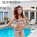 Etosell Sexy Womens 2 Pcs Top+Bottom Swimsuit Bikini Ruffle Polka Dot Swimwear Asian L