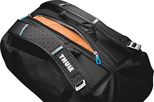 Thule Crossover Duffel Pack Reisetasche 40L  tragbar als Rucksack  Schwarz