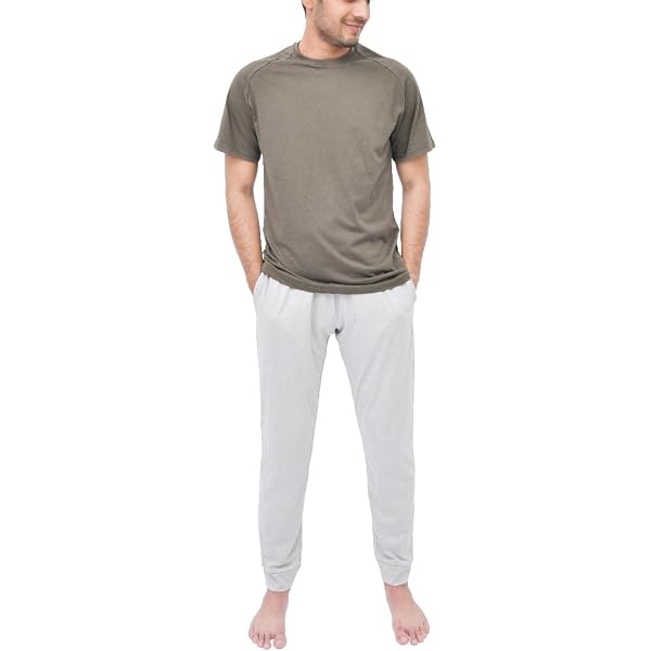 Bahob® Conjunto De Pijama Para Hombre, Pijama De Manga Larga Para 