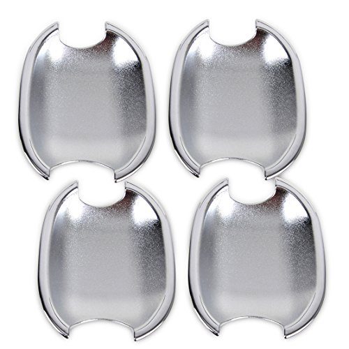 Tripled Chrome Door Handle/Catch Bowl Cup Cover Trim