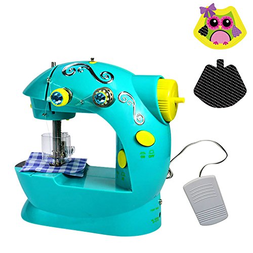 Preisvergleich Produktbild Multifunktions Haushalt Nähmaschine Elektrische Mini Kleine Tragbare Miniatur Kinder Spielzeug Nähmaschine ohne Bord