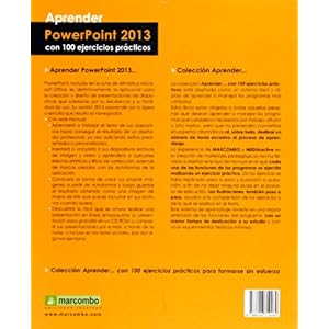 Aprender PowerPoint 2013 con 100 ejercicios prácticos