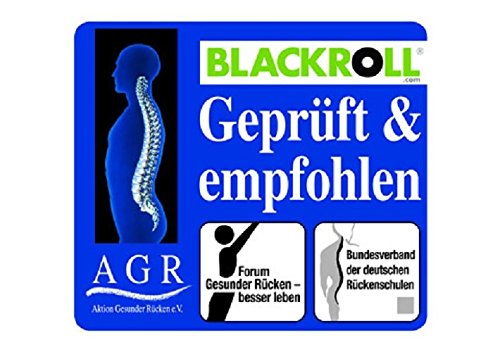 BLACKROLL 4.-teiliges TOP-SET bestehend aus Faszienrolle Standard Schwarz, Mini Schwarz, Ball 8 cm, DuoBall 8 cm inkl. DVD und Übungsanleitung - 8