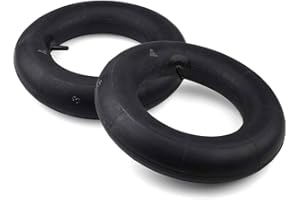 LotFancy 2 Pezzi Camera d’Aria Multiuso 4.80/4.00-8" con valvola Dritta per Carriola, Passeggino, Tosaerba, Lancia neve, Generatore e altro