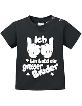 EZYshirt® Ich bin bald ein grosser Bruder Baby T-Shirt