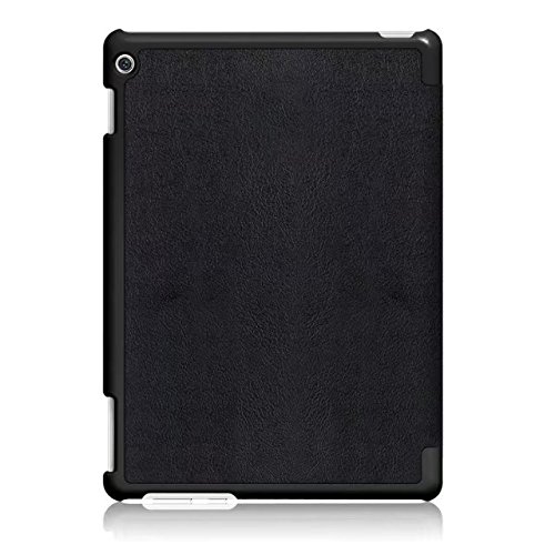 Skytar Etui für Huawei MediaPad M3 Lite 10,Huawei M3 Lite 10 Zoll tablethülle – PU Leder Flip Cover Smart Case Stand Hülle für Huawei MediaPad M3 Lite 10 LTE / WiFi (10,1 Zoll) 2017 Release Tablet-PC Schutzhülle Tasche,*Schwarz - 4