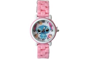 FASHION YO Analogue Quartz Watch with Stainless Steel Strap Bracelet Cats Girls Toddler Watches Gifts for Kids Birthday Gifts Gift Box