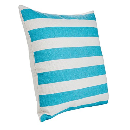 Avanzza 2er-Set Kissenhülle / Kissenbezug 40×40 cm in Türkis für Kissen, Sofakissen / Sofa Kissen und Dekokissen / Deko Kissen aus der Linie Decor Chic - 3