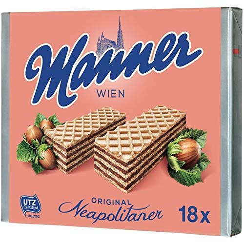 Preisvergleich Produktbild Manner - Neapolitaner Schnitten Weihnachtsedition, Sterne 18x 75g - 1350g