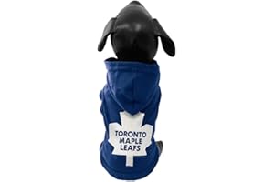 All Star Dogs NHL Unisex NHL Toronto Maple Leafs Baumwolle Kapuzenshirt für Hunde
