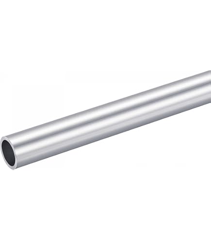 Tube Rond Aluminium 6063 Sans Soudure - 30 Cm Longueur, 20 Mm Diamètre Extérieur, 12 Mm Intérieur - Qualité T5 Robuste & Polyvalente