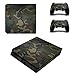Produktbild Funky Planet PS4 Slim PlayStation4 Slim Designfolie Sticker Skin Set für Konsole + 2 Controller by (PS4 Slim Moro)