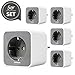 Produktbild OSRAM SMART+ Zwischenstecker WLAN schaltbare Steckdose Lightify Alexa kompatibel Auswahl 5er Set