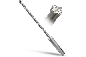 METOTY SDS Plus Bohrer 6mm×160mm，Steinbohrer,Hammerbohrer,Betonbohrer,Für Stein,Beton,Naturstein,Ziegelmauer