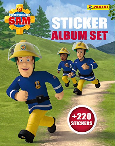 Preisvergleich Produktbild Feuerwehrmann Sam Sticker Album Set