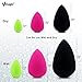 VMAGIC 3 PCS Newly Created Makeup Beauty Sponge Blender, Foundation Makeup Sponge for Applicator, Foundation and Highlight (SPONGE FAMILY)