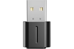ZIOCOM Adattatore audio Bluetooth per PS5 / PS4 / PC/laptop, dongle audio USB wireless con aptX a bassa latenza, aptX HD per altoparlanti per cuffie Bluetooth (non per tastiera/mouse/TV)