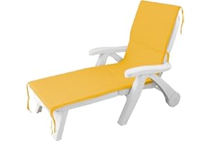 PARA HOME Cuscino per lettino prendisole per esterno giardino sdraio 60x190 cm cm AA370