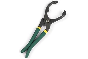 STOUCLA Ölfilterzange, 24 cm Verstellbarer Ölfilterschlüssel, Ölfilter-Entfernungswerkzeug, für Von Ø 40mm Bis Ø 150mm，Autos, Motorräder