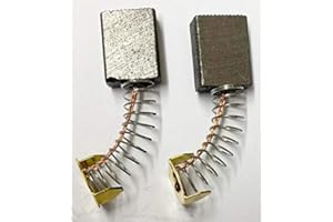 BARGAINWORLDUK CARBON BRUSHES for BELLE PROMIX 1600E 1600 E 949/99541 GHS 2919 CEMENT MIXER E89