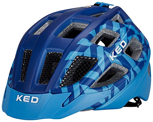 KED Kailu Helmet Kids Blue Matt 2017 mountainbike helm downhill