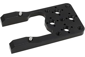 HangTon WCU-4 Plaque de montage pour unité de mise au point sans fil ARRI, kit d'installation de support de plaque à fromage en bas et haut 3/8"-16 vis