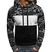 Produktbild Herren Pullover Männer Zipper Kängurutasche Hoodie | Einfarbig Shirt | Kordelzug Oberteile | Mit Kapuze Tops | Basic T-Shirt | Slim Fit Sweatshirt | Mode Elegante Langarmshirt Blusen Grau L