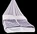 Pyramid Premium Mosquito Net - Compact Double Permethrin Treated in White for Double Bed