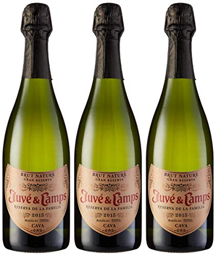 Juvé & Camps Cava Reserva De La Familia Brut Nature Gran Reserva, 3 Botellas x 75 cl
