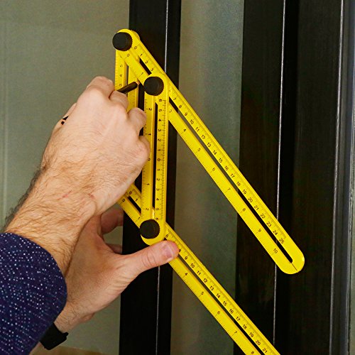 iRainy Multi Winkel Lineal, Angleizer Vorlage Werkzeug für Ingenieure Handwerker, Buliders ,Schulbedarf Büro - 6
