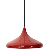 Modavize Nil Modern Metal Salon - Mutfak - Cafe Sıvama Kırmızı Tekli Avize Kırmızı 18 x 32