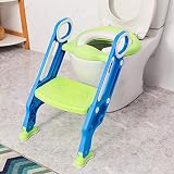 ❤【Material Plástico de PP Sólido】Con manijas antideslizantes y asiento fuerte, mantiene a su bebé seguro y aumenta su confianza, protege a su hijo contra los peligros del inodoro para adultos.