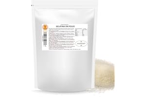 Snadi Żelatyna w proszku | 1 kg | Bez smaku, 100% czystej i profesjonalnej jakości | Idealny do wypieków, deserów, żeli, sosów i przetworów słonych | Łatwe rozpuszczenie i doskonała tekstura