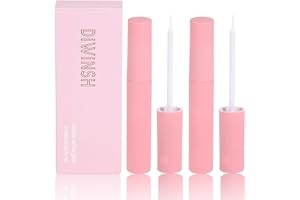 DIWINSH Pegamento para Pestañas Postizas, pegamento de pestañas, (2 x 8ml) Pegamento Transparente de Pestañas, Secado Rápido, Firme, Larga Duración, 2 * 0.28oz