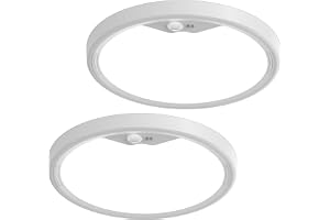 LED-taklampa med rörelsesensor, 18 W lampa inomhus rörelsedetektor 2 700/4 000/6 500K, takbelysning för korridorer, trappor