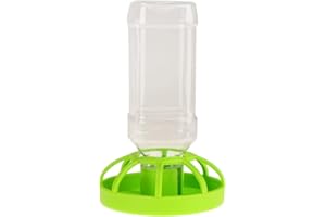 U-K Distributore automatico di acqua, abbeveratoio per tartarughe, rane, lucertole, tartarughe, rettili e piccoli animali, diversi tipi opzionali, verde, 10 10 4,2 cm