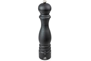 ‎PEUGEOT PEUGEOT - Salzmühle Paris u‘Select 30 cm - 6 voreingestellte Mahlgrade - Aus PEFC-zertifiziertem Holz - Französisches Know-how - Graphitfarben