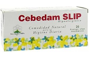 Cebedam Protege Slip Algodón 100% - Hipoalergénico 20 unidades