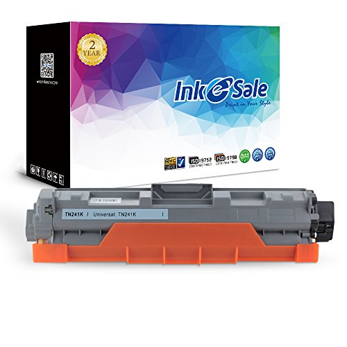 Ink E-Sale 1x Kompatible Tonerkartuschen zu Brother TN241BK für HL-3140CW / HL-3170CDW / HL-3150CDW / DCP-9020CDW / MFC-9140CDN / MFC-9330CDW / MFC-9340CDW Drucker, schwarz ca. 2.500 Seiten