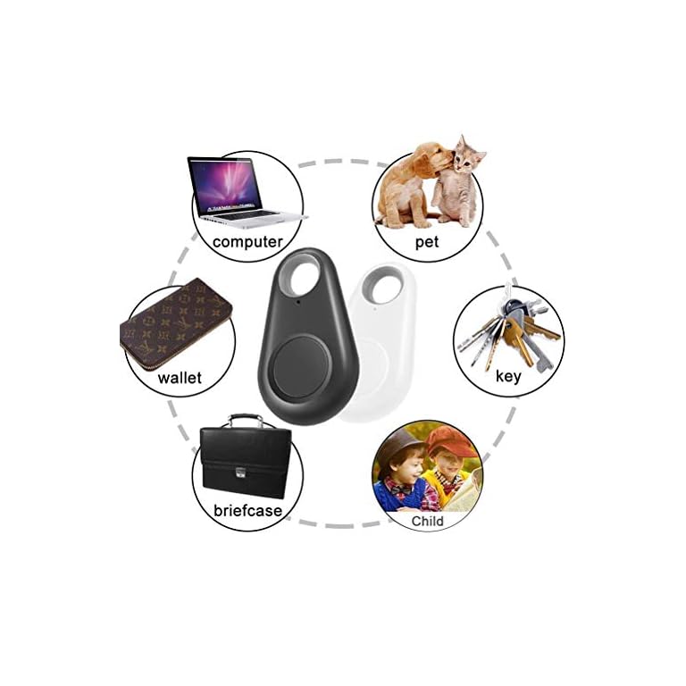 Clé Usb Pour Souris Sans Fil Perdu Faviye 6 Pcs Tracker GPS Bluetooth Intelligent Alarme Anti Perdu