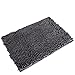 Produktbild Teppich, honestyi® Weiche Shaggy rutschfest saugfähig Badteppich Badezimmer Dusche Teppiche M² 40 * 60 cm-indoor/Outdoor, Polyester, grau, 40 x 60cm