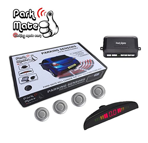 Wing Mirrors World Mercedes S-Class Park Mate PM400 Grey Front Parking Sensors LED Display