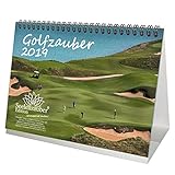 Golfzauber · DIN A5 · Premium Tischkalender/Kalender 2019 · Golf · Sport · Abschlag · Handicap · Platzreife · Greenfee · Golfclub · Clubhaus · Edition Seelenzauber by 