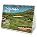 Golfzauber · DIN A5 · Premium Tischkalender/Kalender 2019 · Golf · Sport · Abschlag · Handicap · Platzreife · Greenfee · Golfclub · Clubhaus · Edition Seelenzauber by 